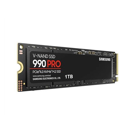 Samsung | 990 PRO | 1000 GB | SSD form factor M.2 2280 | SSD interface PCIe Gen4x4 | Read speed 7450 MB/s | Write speed 6900 MB/ - 4